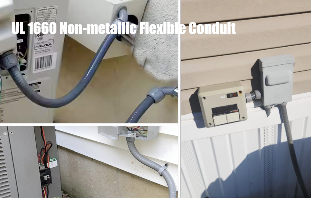 Liquid Tight Flexible Nonmetallic Conduits for Outdoor Air Conditioner Applications
